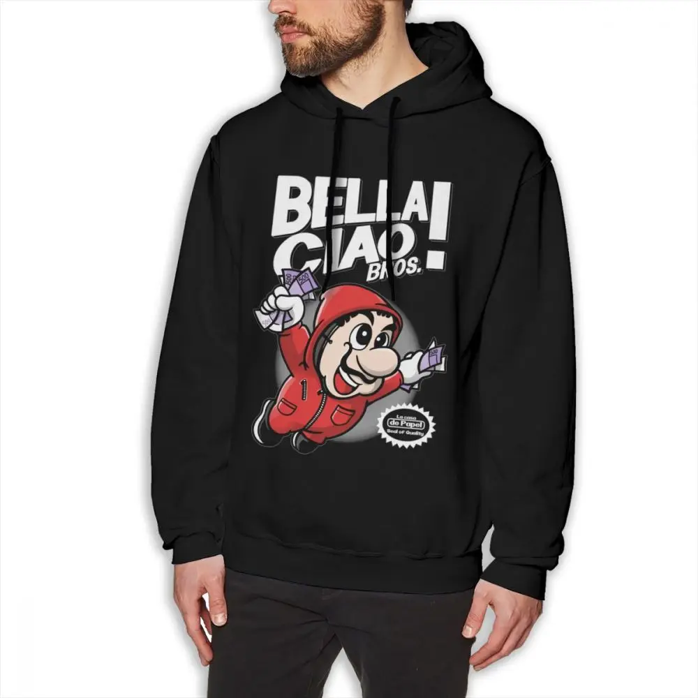

New Casual Bella Ciao Bros La Casa De Hoodies Geek Custom For Boy