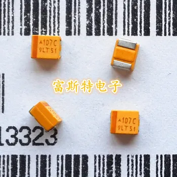 

30pcs/SMD tantalum capacitor 107C 16V 100UF B-type 3528/1210 100UF 16V