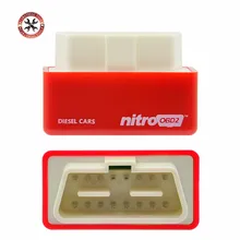NitroOBD2-Chip de ajuste de rendimiento, caja diésel, interfaz OBD2, más potencia de torsión, sin CNP, nuevo