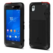 Z3 водонепроницаемый чехол Love mei для samsung Galaxy Z3 D6603 D6633 чехол водостойкий Алюминиевый Чехол мощный противоударный чехол