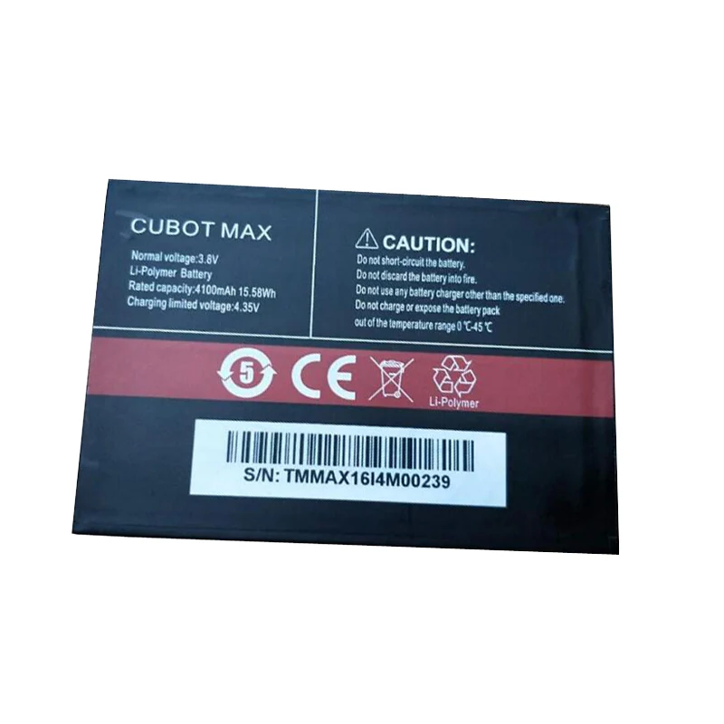 

4100mah battery for CUBOT max batteries