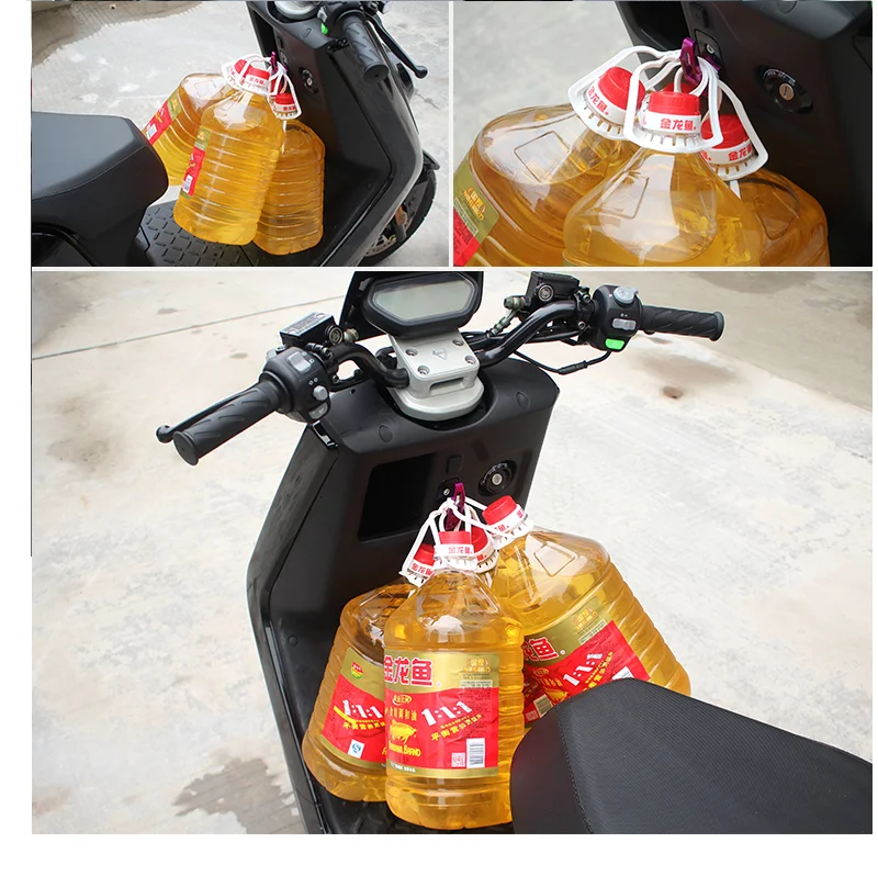 Universal Motorcycle Hook Screw Aluminum Hanger Motorbike Handlebar Helmet Bag Hook Scooter Bottle Carry Holder