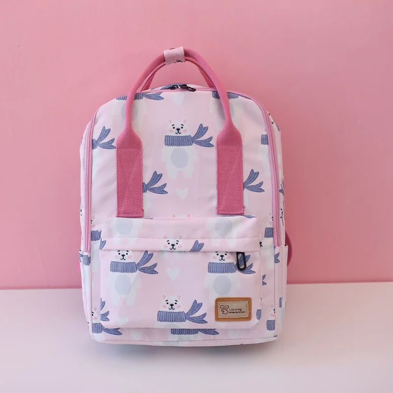 

Beibaobao Printed Backpacks School Bags for Teenagers Girls Book Bag Women Large Travel Shoulder Bags Lovely Strawberry Backpack