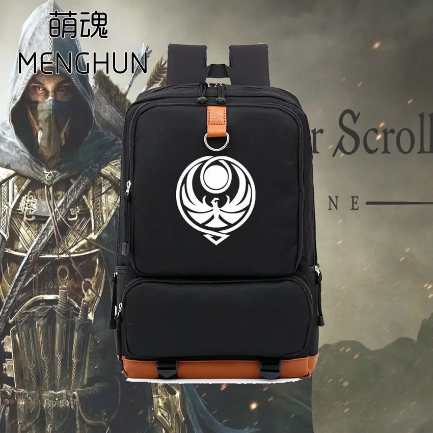 The elder scrolls new big volume backpack school bag for student gift