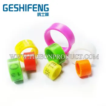 

2.7mm plastic clip bird rings,finch bird foot rings