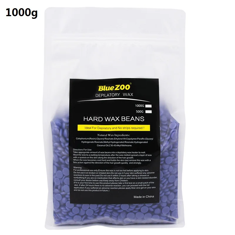 Hot Wax Depilatory Pearl Hard Wax Beans Brazilian Granules Hot Film Wax Bead Pellets No Strip Body Bikini Hair Removal Bean - Цвет: Lavender