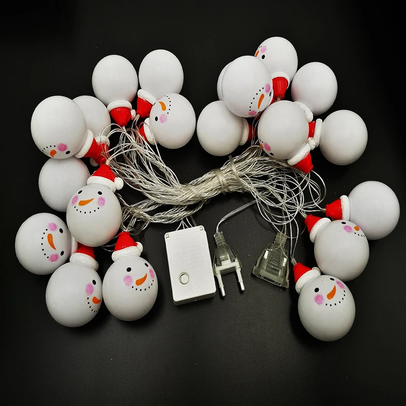Connectable garland light LED Christmas lights fairy Lights Led String Lights Snowman light indoor outdoor decoration 5 m 20led Connectable garland light LED Christmas lights fairy Lights Led String Lights Snowman light indoor outdoor decoration 5 m 20led