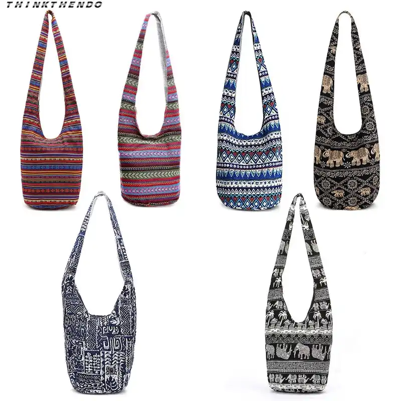 hippie tote bag