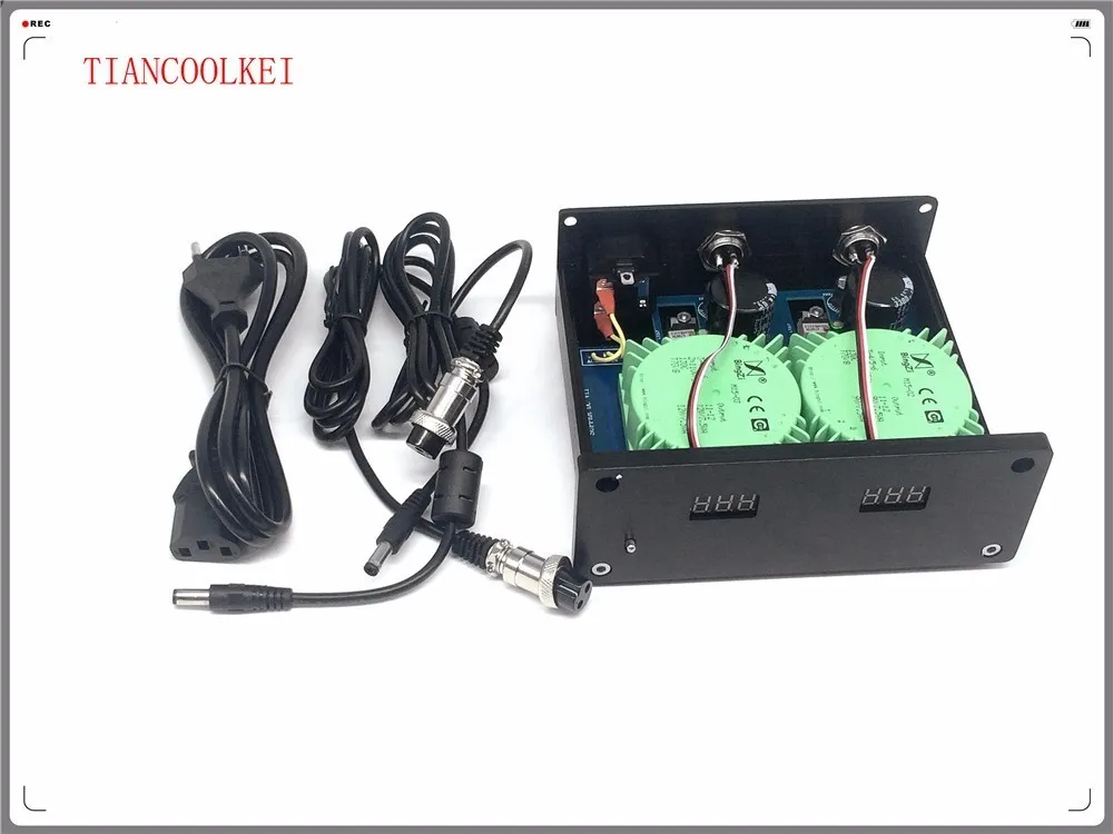 DC -A1 50 Вт Двойной внешний Линейный источник питания DC5V 9V 12V 15V 24V для лампового