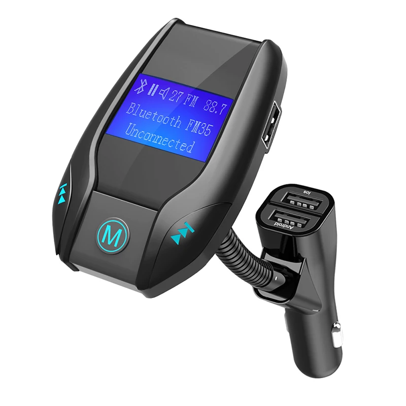 FM35 USB мобильный телефон автомобильное Зарядное устройство Автомобильный MP3-плеер Поддержка USB Disk TF карты громкой связи Bluetooth fm-передатчик