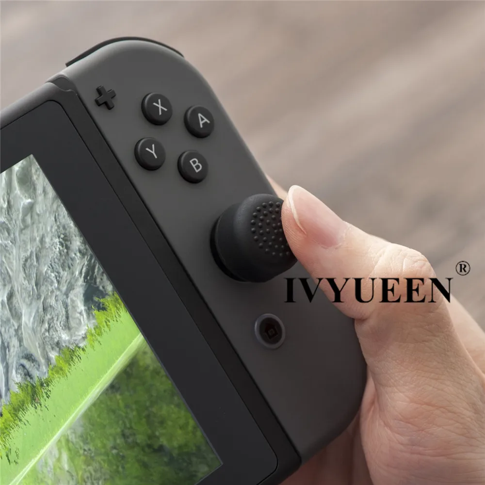 Крышка контроллера IVYUEEN для переключателя kingd NS Lite Mini JoyCon, аналоговые ручки для большого пальца, колпачки для kingdoswitch Lite Joy Con