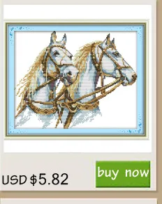 Белая лошадь узоры Счетный крест 11CT 14CT наборы для вышивки крестом оптом китайские наборы для вышивки крестом вышивка рукоделие