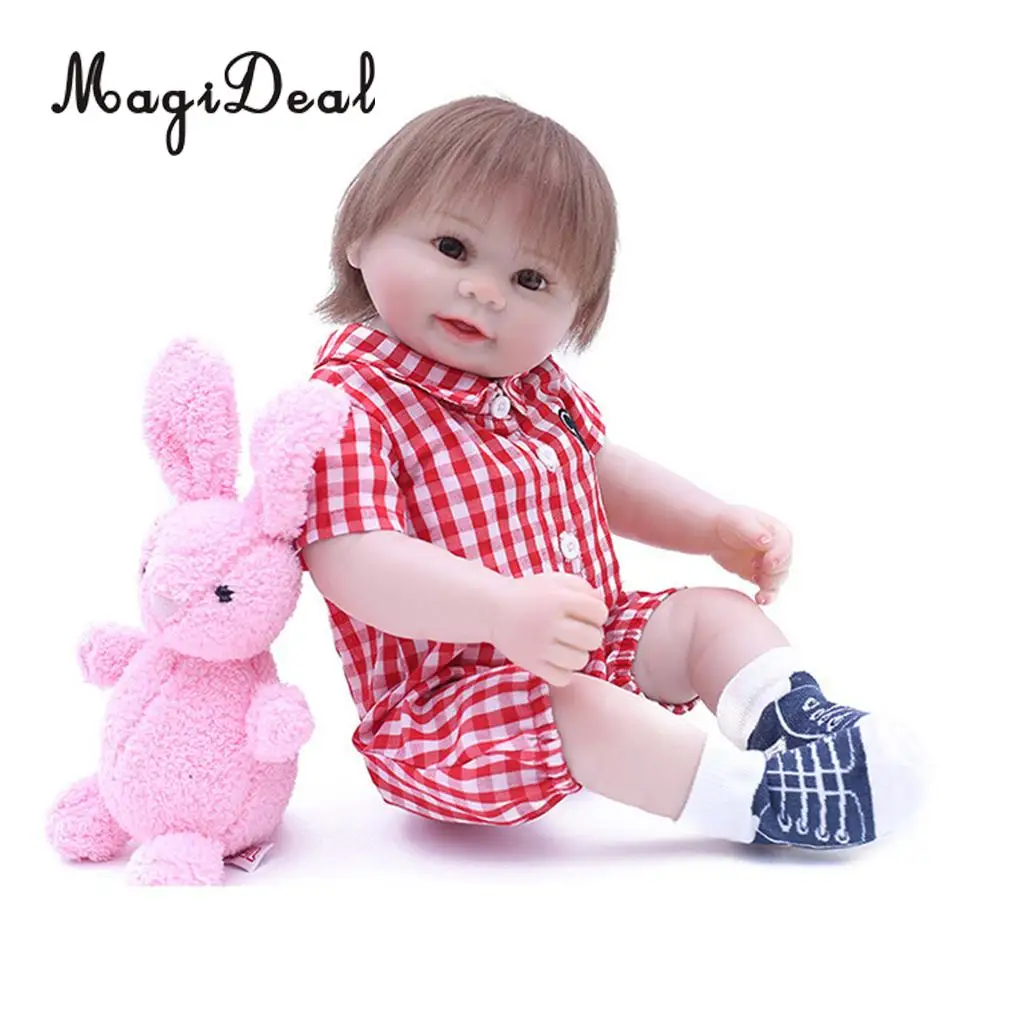 

OtardDolls 48m Soft Silicone Handcraft Newborn Baby Dolls Realistic Looking Reborn Doll Baby Toddler Kids Gift