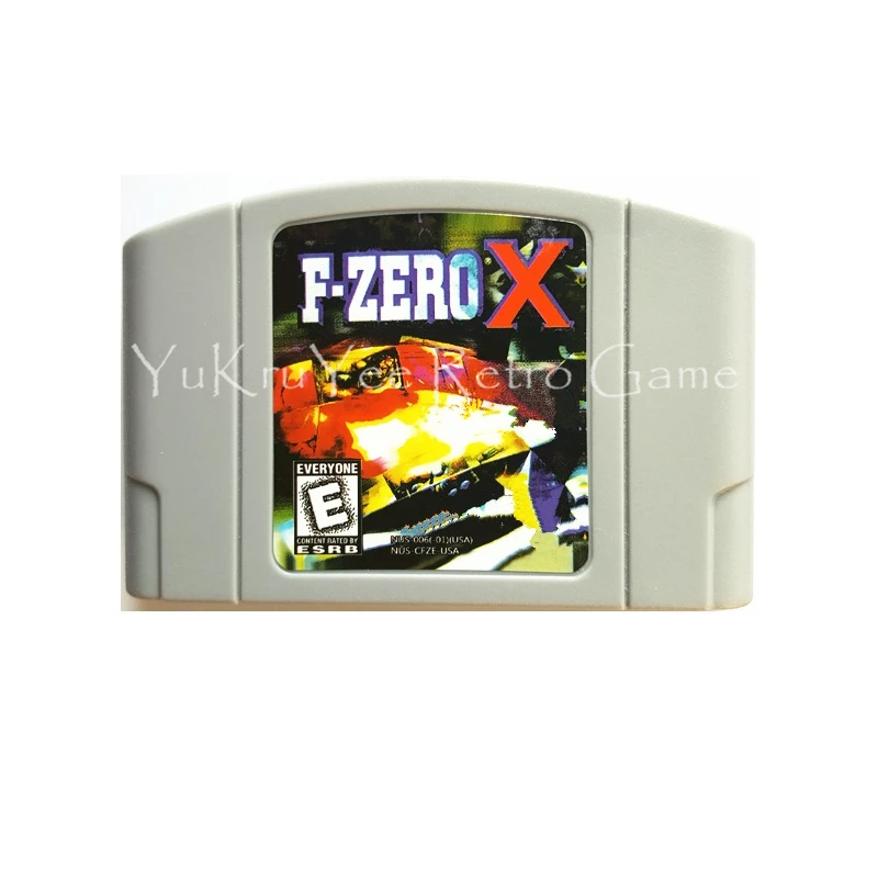 

F-Zero X Video Game Accessories Memory Cartridge Card for 64 Bit Console US NTSC Version N32