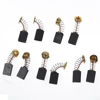 

DSHA New Hot 5 Pairs CB408 13 x 9 x 6mm Power Tool Carbon Brushes for Makita
