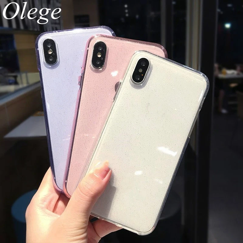 

Clear Cute Bling Glitter Star Case For Huawei P20 P30 Mate 20 Lite Pro Soft Silicon Cover For Huawei Mate 20X P30 Pro P20Lite