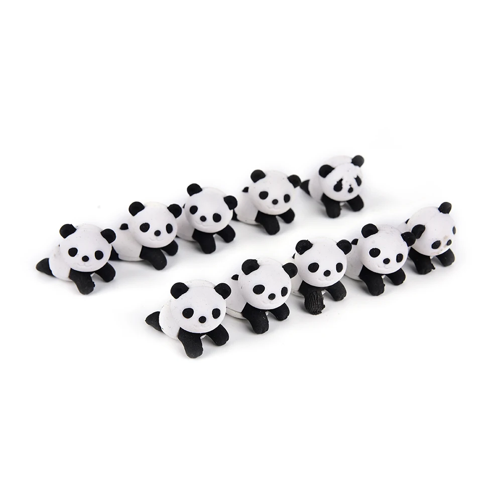 Мультфильм животных Panda резиновая Ластики прекрасный корейский Канцтовары для детей студентов творческий элемент подарок
