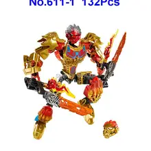 611-1 132 шт bionicle серия tahu 71308 строительный блок игрушка
