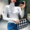 New Glitter Turtleneck Women Pullover Sweater High Elasticity Knitted S Slim Jumper Autumn Winter Basic Female Sweater ► Photo 3/6