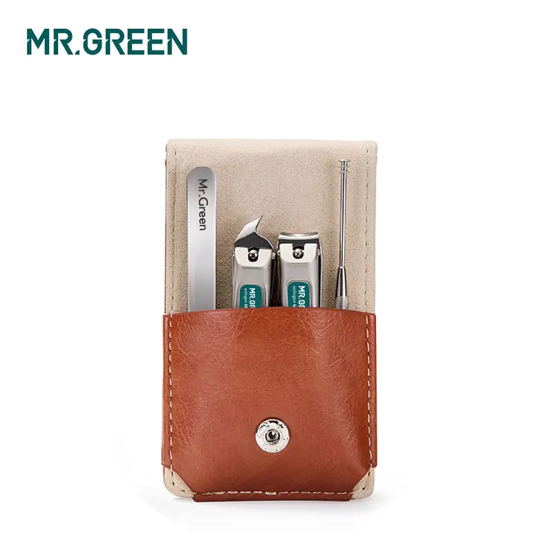 MR.GREEN профессиональные кусачки для ногтей из нержавеющей стали набор дома 4 в 1