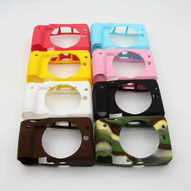 

New Soft Silicone Rubber Camera Protective Body Cover Protector Case Bag Skin For Canon EOS M3 EOSM3 Camera