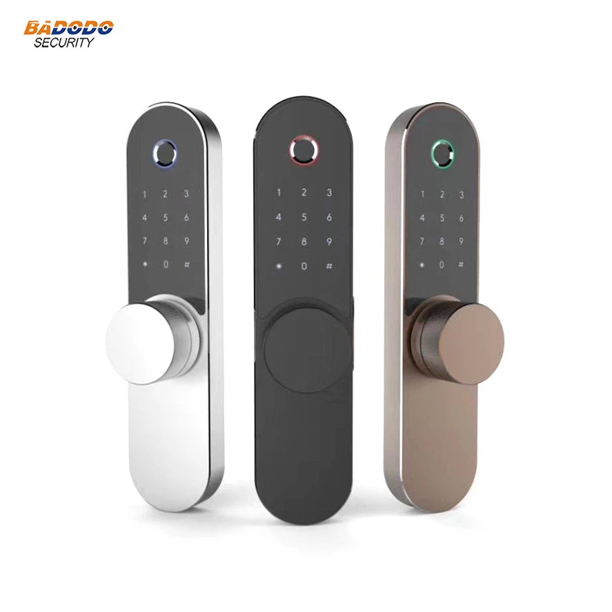 

Intelligent Fingerprint Lock Digital Electronic Door Lock electric Password IC Card Biometric lock for wooden metal door