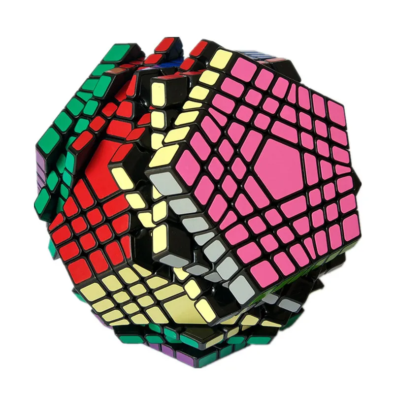 Shengshou 7x7x7 кубик Megaminx 7x7 Wumofang 7x7x7 Кубик Рубика для профессионалов куб додекаэдра Твист головоломки обучающие игрушки кубик рубика