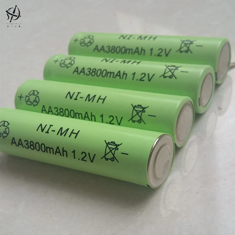 DING Ли Ши Цзя 8 шт./лот AA 3800 mAh 1 2 V доставленных Перезаряжаемые Батарея Ni MH 2A батарея