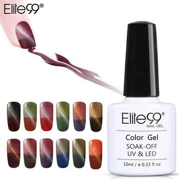 

Elite99 Thermal Color Change Cat's Eye Gel Polish Soak off Nail Art Manicure Varnishes 3D Magnetic Cat Eye UV Gel Nail Polish