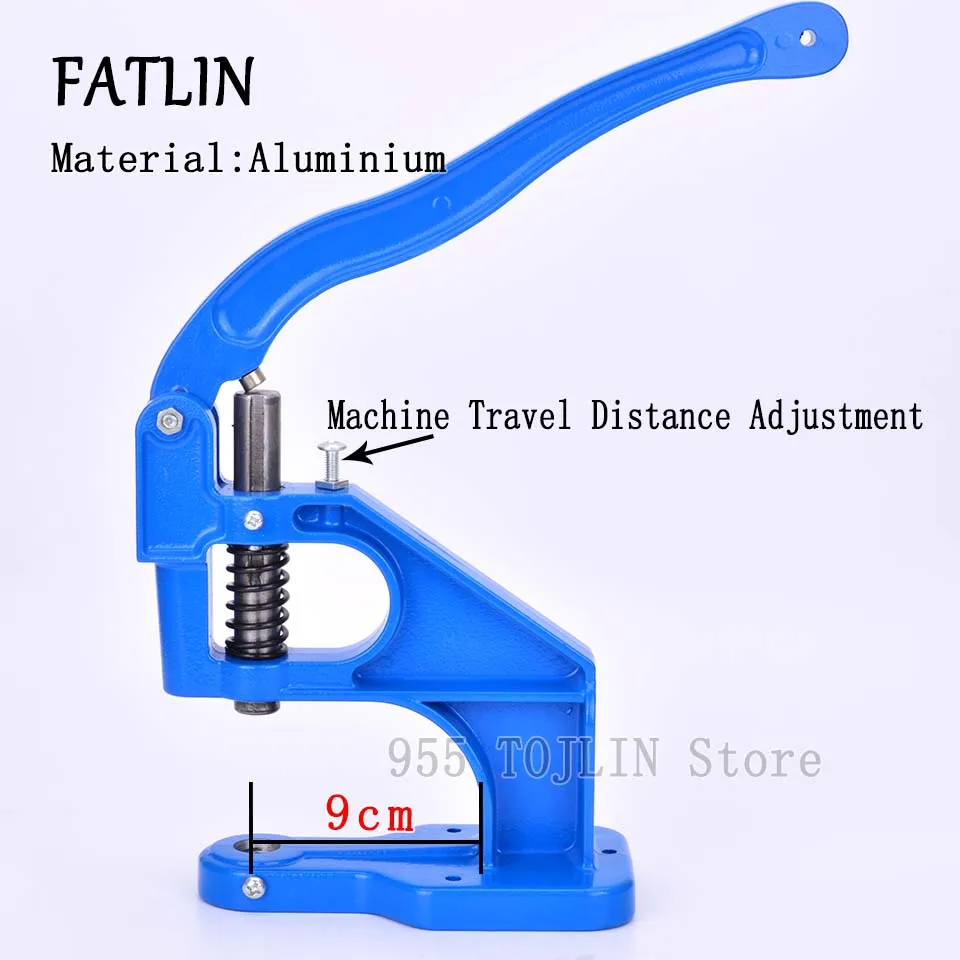 

FATLIN Metal jeans buttons Installation Snaps machine Chicken Eye Button tools Sewing repair machine Rivets installation press