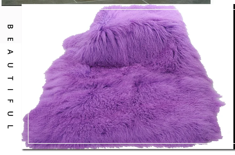 CX-D-35 натуральный мех покрывало на кровать монгольский мех коврик для спальни пледы одеяла ковры и ковры для гостиной