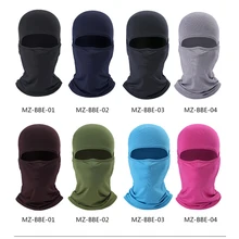 Тренировочная маска для езды на велосипеде, зимняя велосипедная лицевая маска, лыжная маска, Балаклава, Байкерская штормовка, ветрозащитная