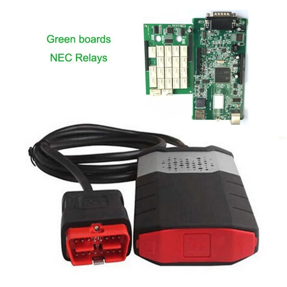 

VCI OBD2 New Diagnostic Tool Convenient Dual Green Boards Scanning Apparatus Vehicle Scanning Kit For Cars Trucks