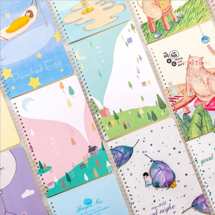 

Creative Stationery Coil Notebook A5 Small Fresh Loose Sheet Notepad 32k Notebook
