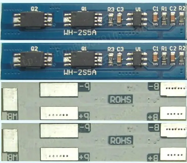 

New PCB Charger Protect board for 2 Packs 7.2V 7.4V 8.4V Li-ion Lithium battery Max. 5A