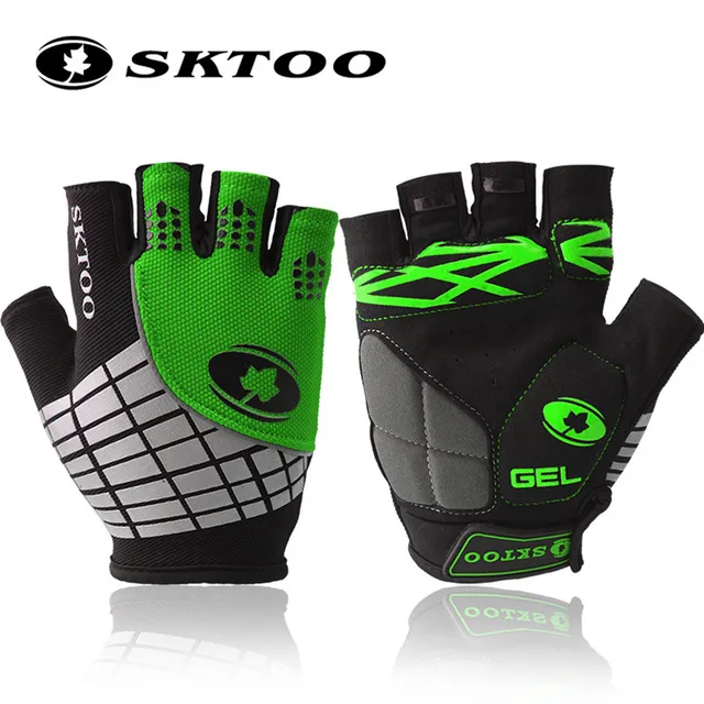 US $7.32 Cycling Gloves Half Finger Mens Women's Summer Breathable Bicycle Short Gloves Ciclismo MTB Mountai