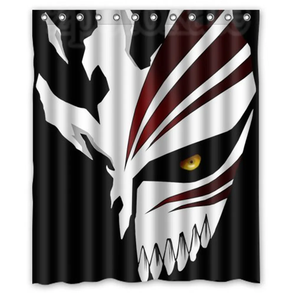 

Custom Best Anime Japanese Anime Bleach Shower Curtain Decoration Waterproof Polyester Fabric Bathroom Shower Curtains