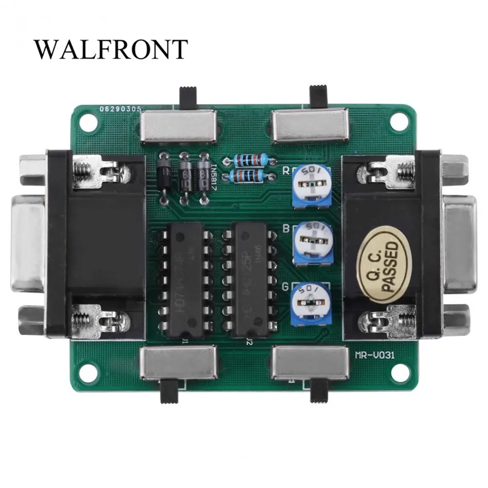 

Screen Scan line Generator VGA Connection SCANLINE GENERATOR + 4PCS L Type feet and screw/ mame arcade game EMULATOR RETRO GAMES