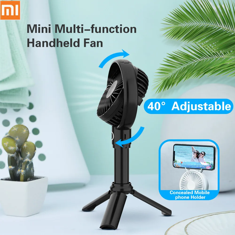 

Xiaomi youpin Original VH fan Portable Handheld With Rechargeable Built-in Battery 3350mA USB Port Handy Mini Fan For Smart Home