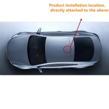 

Car Auto Wind Power LED Light Shark Fin for chevrolet captiva honda crv renault captur saab chevrolet lacetti Accessories