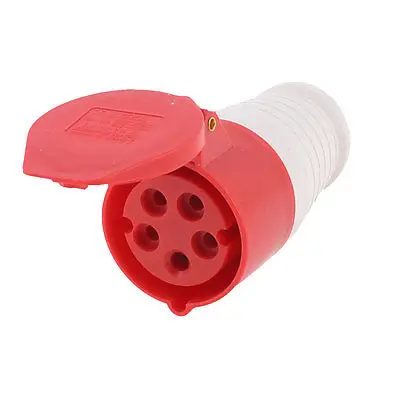 

220-380V/240-415V Anti Dust Five Poles Industrial Socket Connector ZZ-215