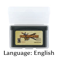 

32 Bit Video Game Cartridge Fire Emblem Console Card US Version English Language Support Drop shipping