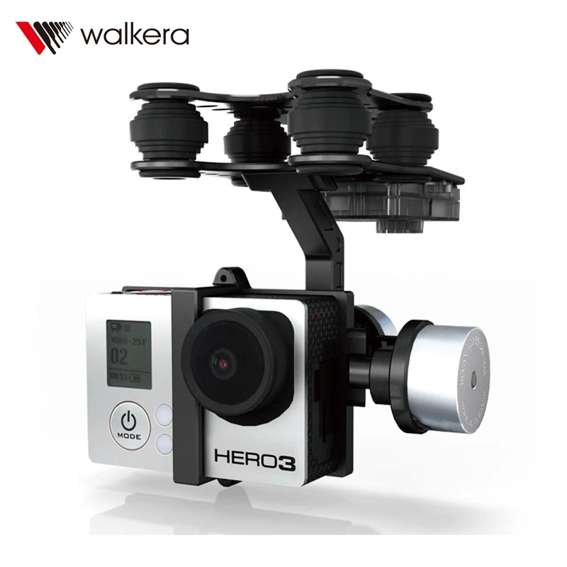 Walkera G-2D алюминиевый сплав бесщеточная Карданная камера для iLook/Gopro Hero 3/sony камера для QR X350 PTZ