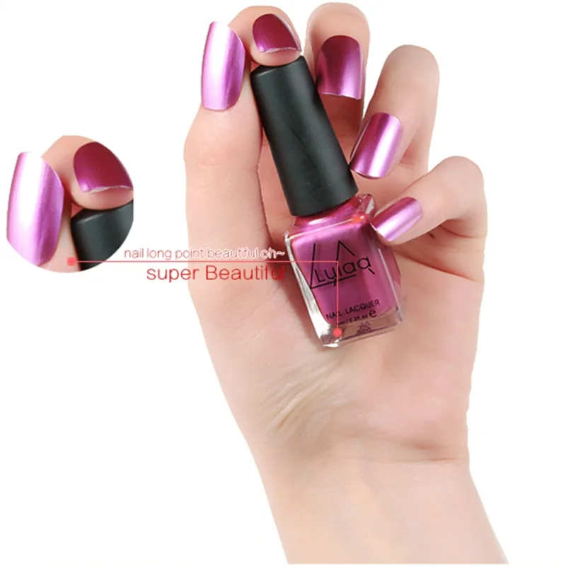 

Metal Mirror Nail Polish Plating Paste Metal Color Stainless Steel Nail Polish For Nail Art Vernis Ongle Fashion Nail Beauty