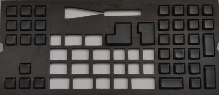 PBT Black Blank Das Keycaps for 61 87 104 108 filco Minila Razer Gaming Mechanical Keyboard