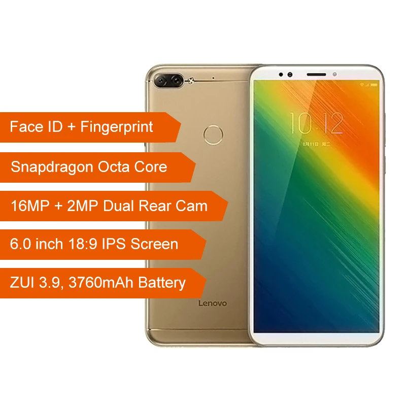 Продажа Глобальная версия lenovo K9 Примечание разблокированный сотовый телефон, 3 Гб оперативной памяти, 32 Гб встроенной памяти, 6 дюймовый 189 Восьмияд...