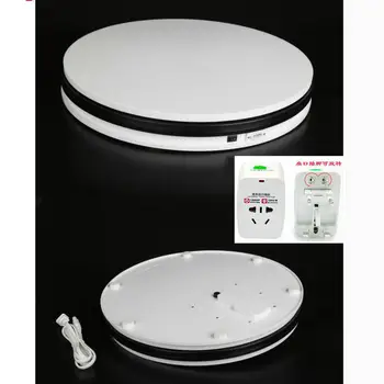 

HQ 350X60MM Heavy Load Electric Turntable Display Stand Electric Rotary Base 30 Seconds Speed Automatic Revolving Platform