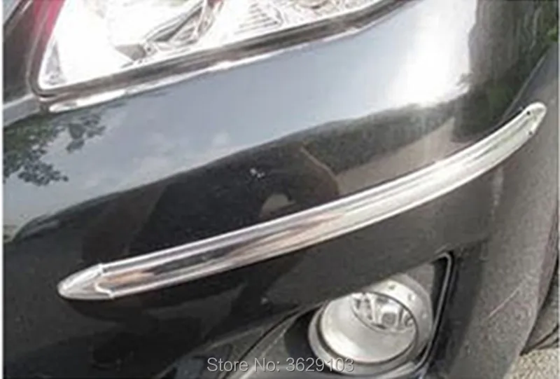 

4pcs Anti collision protective rubber strip for automobile bumper Car styling for Benz w203 w204 w205 w210 w211 w213 gla glc glk