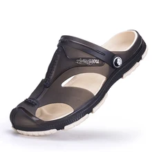 Neue Sommer Kühlen Jungen Personalisierte Schnalle Breathable Beiläufige Flip Flop Beach Flats Sandalen Männer Schuhe Pantoffel Alias Hombre