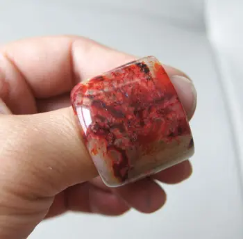 

Antique Chinese Xiu jade Nephrite Jade Archer's Thumb Ring